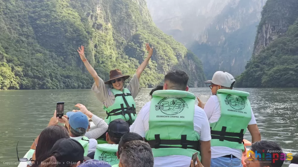 Cañón del Sumidero con miradores y Chiapa de Corzo